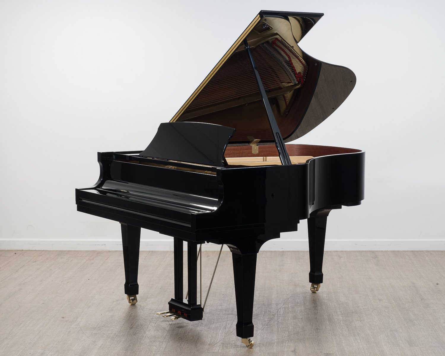 Steinway Boston 178 Grand Piano in black