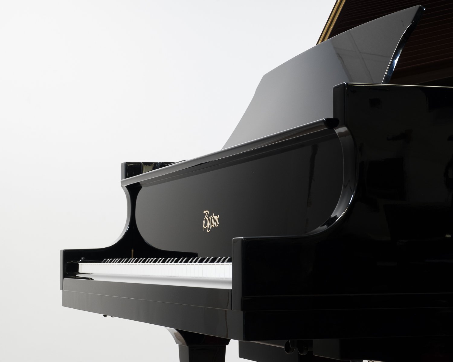 Steinway Boston 178 Grand Piano in black