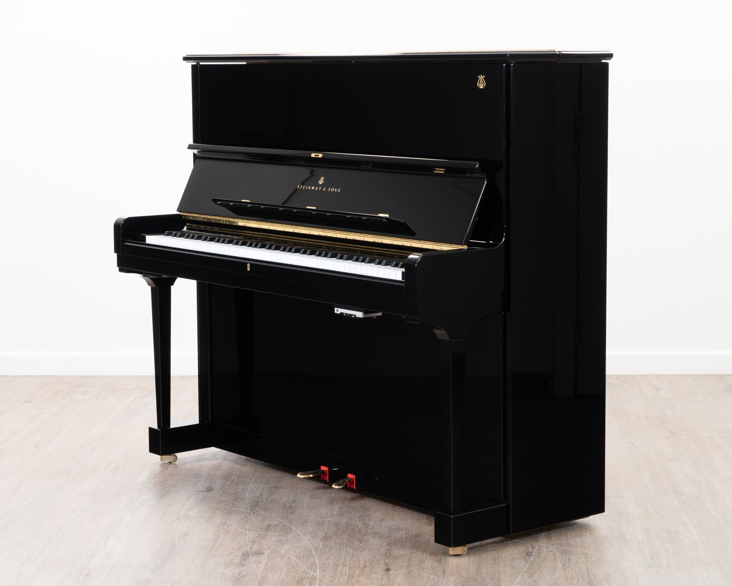 Steinway & Sons Model K Genio Silent Upright Piano - C2016